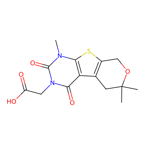 C14H16N2O5S structure
