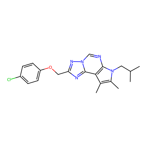C20H22ClN5O structure