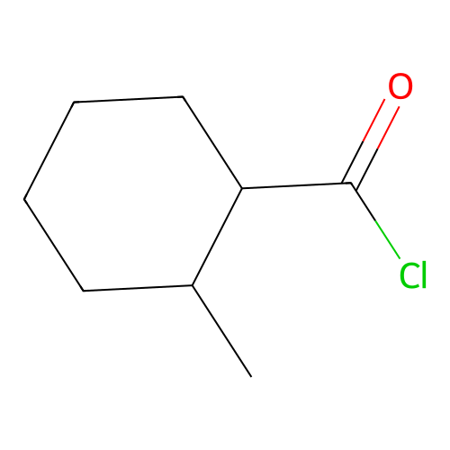 2-Methylcyclohexanecarbonyl chloride structure