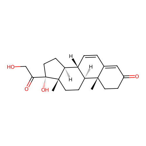17,21-Dihydroxypregna-4,6-diene-3,20-dione structure