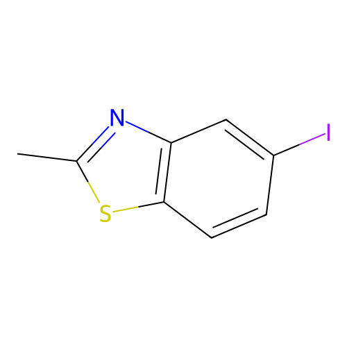 5-Iodo-2-methyl-1,3-benzothiazole structure