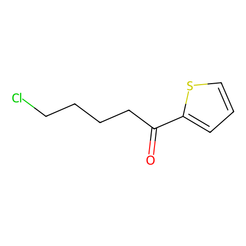 5-Chloro-1-(2-thienyl)-1-pentanone structure