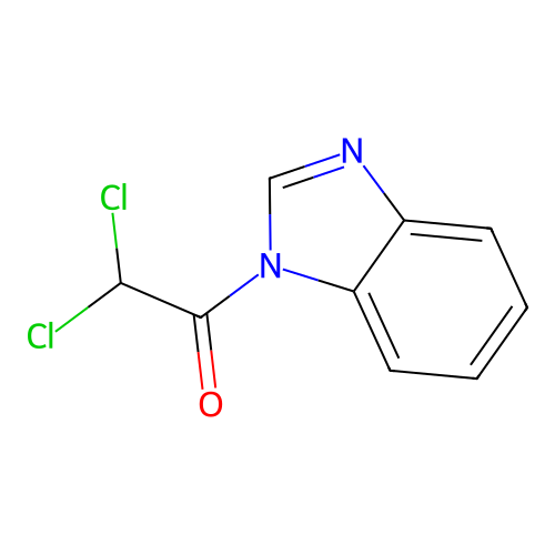 1-(1H-Benzimidazol-1-yl)-2,2-dichloroethanone structure