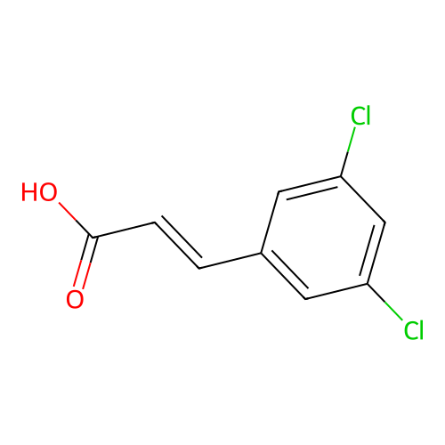 3-(3,5-Dichlorophenyl)acrylic acid structure