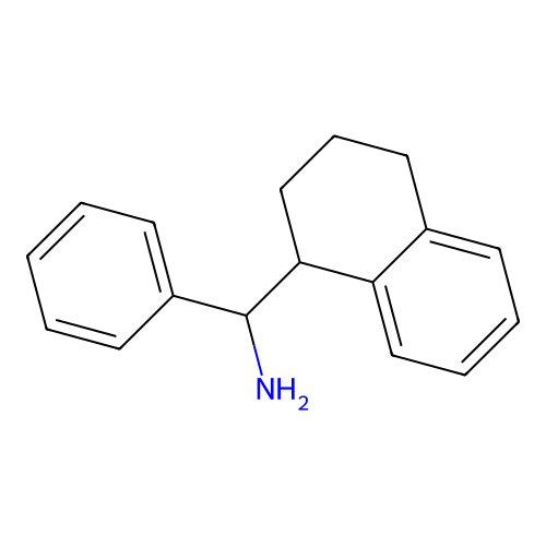 Phenyl(1,2,3,4-tetrahydronaphthalen-1-yl)methanamine structure