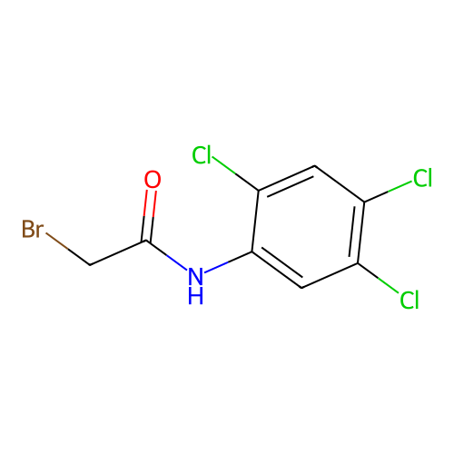 Acetanilide, 2-bromo-2',4',5'-trichloro- structure