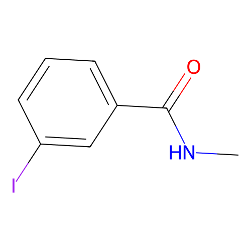 3-iodo-N-methylbenzamide structure