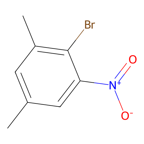 2-Bromo-1,5-dimethyl-3-nitrobenzene structure