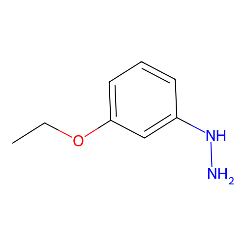 (3-Ethoxyphenyl)hydrazine structure