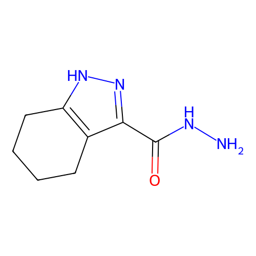 4,5,6,7-tetrahydro-1H-indazole-3-carbohydrazide structure