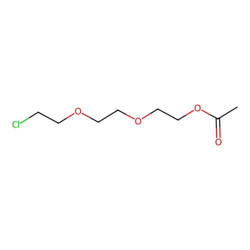 2-[2-(2-chloroethoxy)ethoxy]ethyl Acetate structure
