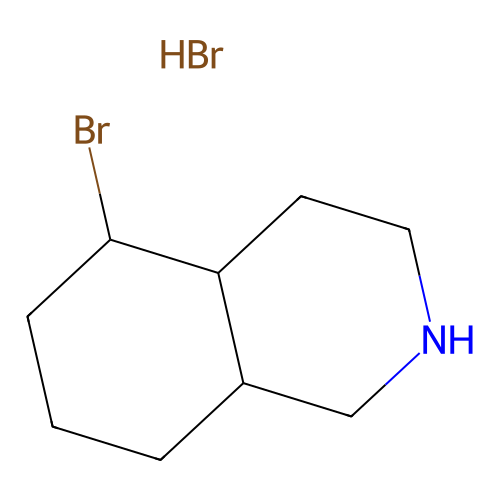 5-Bromoperhydroisoquinoline hydrobromide structure