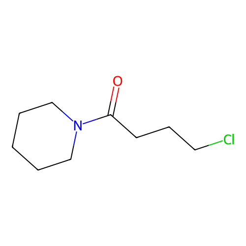 4-Chloro-1-(piperidin-1-yl)butan-1-one structure