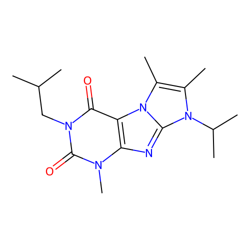4,7,8-Trimethyl-2-(2-methylpropyl)-6-propan-2-ylpurino[7,8-a]imidazole-1,3-dione structure