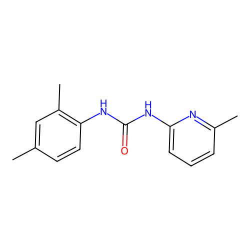 1-(2,4-Dimethylphenyl)-3-(6-methylpyridin-2-yl)urea structure