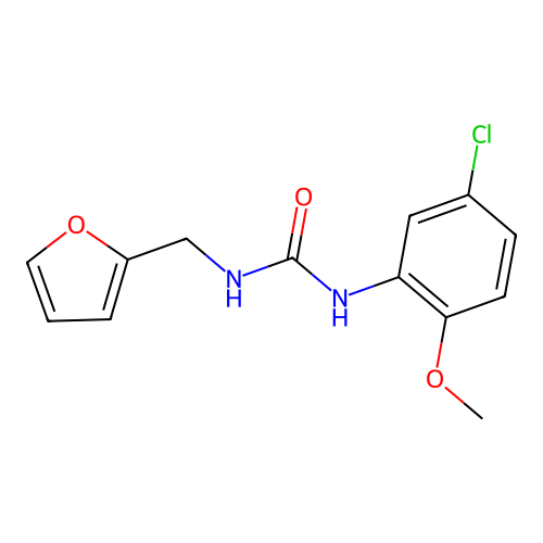 1-(5-Chloro-2-methoxyphenyl)-3-(furan-2-ylmethyl)urea structure