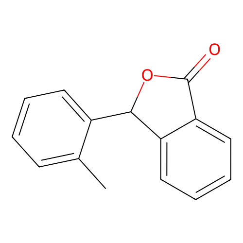 3-(2-Methylphenyl)phthalide structure
