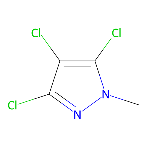 1H-Pyrazole, 3,4,5-trichloro-1-methyl- structure