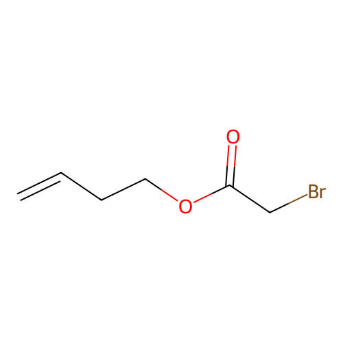 3-Buten-1-ol, bromoacetate structure
