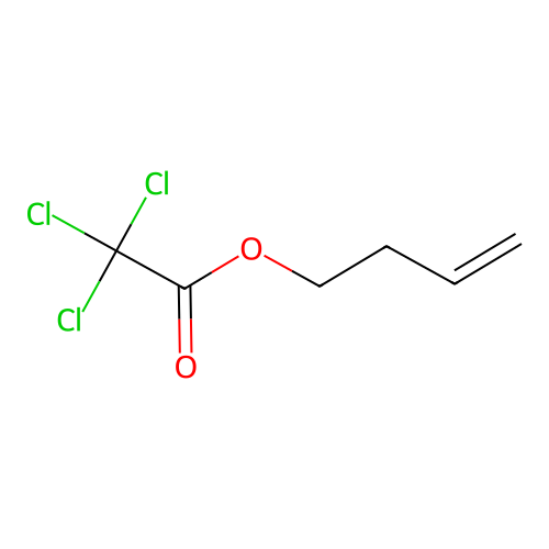 3-Buten-1-ol, trichloroacetate structure