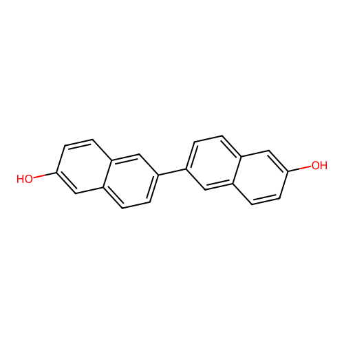 6-(6-Hydroxynaphthalen-2-yl)naphthalen-2-ol structure