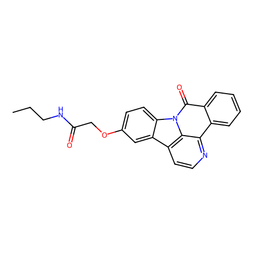 C23H19N3O3 structure