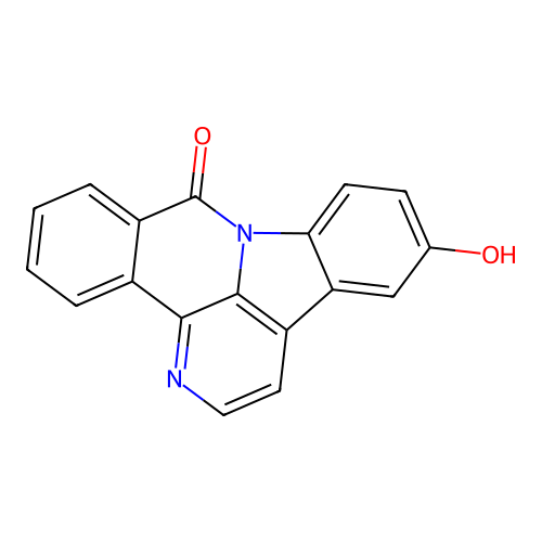 12-Hydroxy-8H-benzo[c]indolo[3,2,1-ij][1,5]naphthyridin-8-one structure