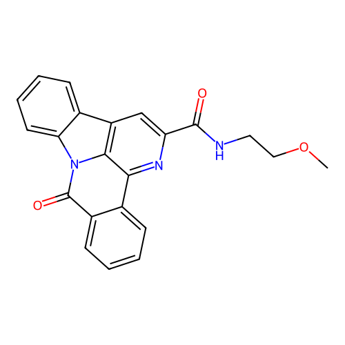 C22H17N3O3 structure