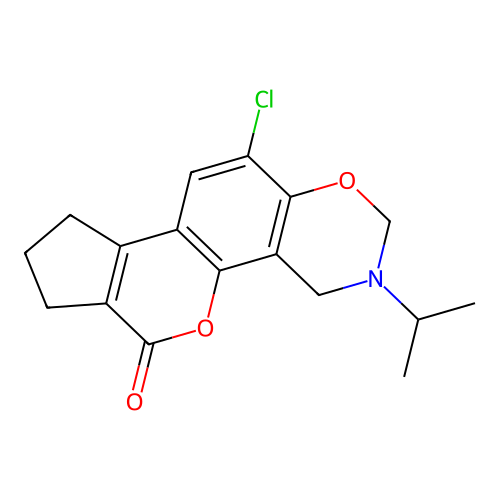 C17H18ClNO3 structure