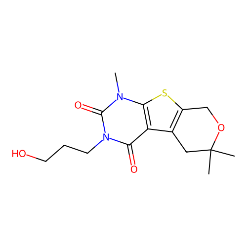 C15H20N2O4S structure