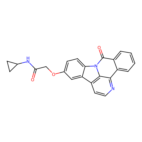 C23H17N3O3 structure