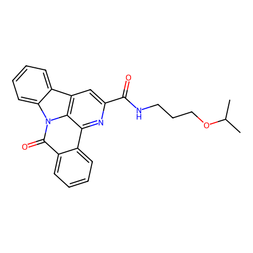 C25H23N3O3 structure