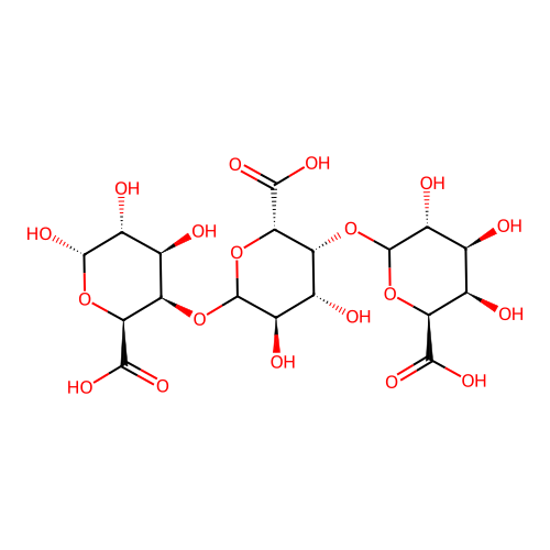 果膠酸 structure