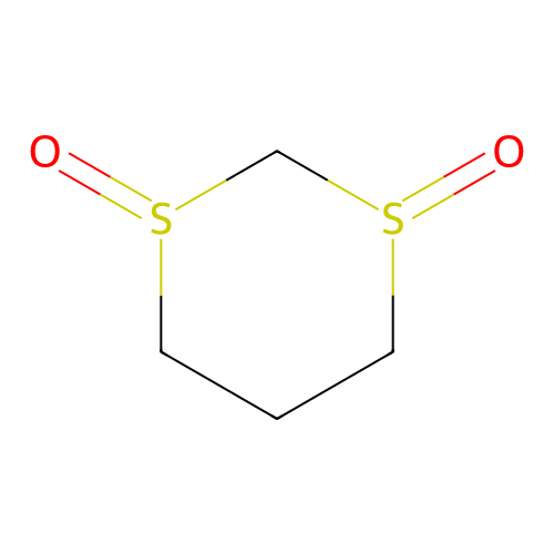 1,3-Dithiane, 1,3-dioxide structure