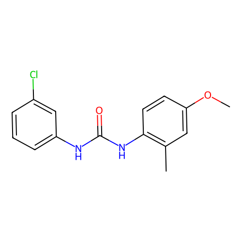 1-(3-Chlorophenyl)-3-(4-methoxy-2-methylphenyl)urea structure
