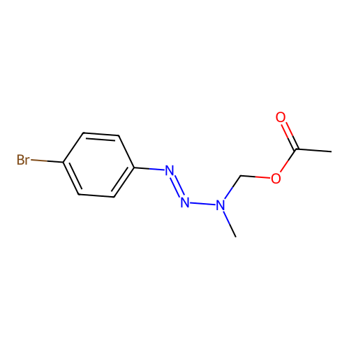 [[(4-Bromophenyl)diazenyl]-methylamino]methyl acetate structure