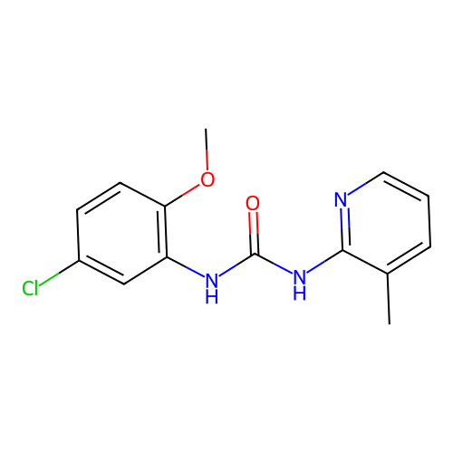 1-(5-Chloro-2-methoxyphenyl)-3-(3-methylpyridin-2-yl)urea structure