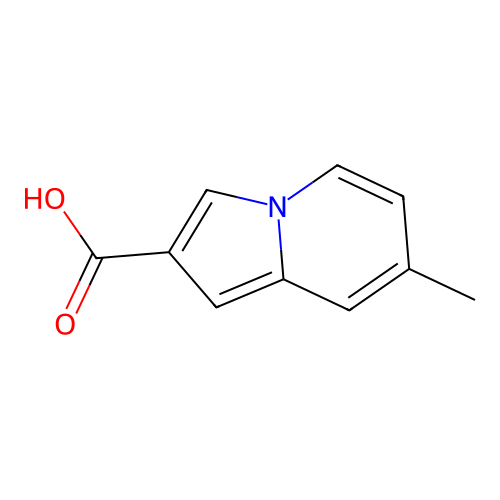 7-methylindolizine-2-carboxylic Acid structure
