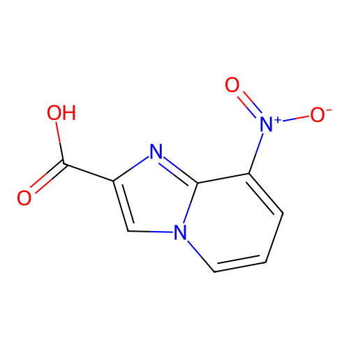 8-Nitroimidazo[1,2-a]pyridine-2-carboxylic acid structure
