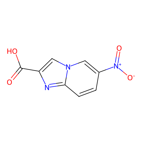 6-Nitroimidazo[1,2-a]pyridine-2-carboxylic acid structure