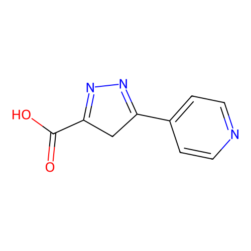 5-pyridin-4-yl-4H-pyrazole-3-carboxylic Acid structure