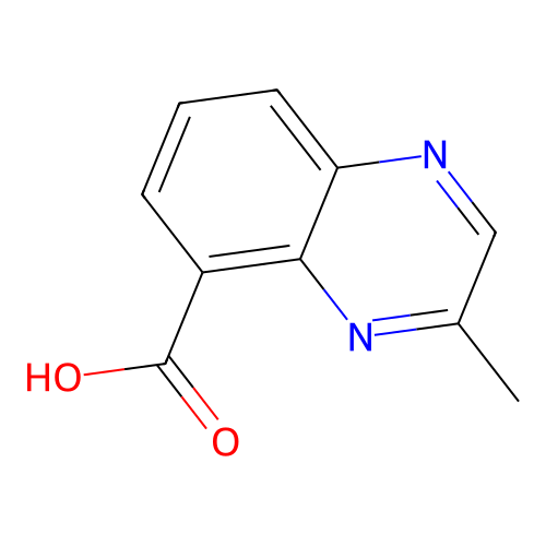 3-methylquinoxaline-5-carboxylic Acid structure