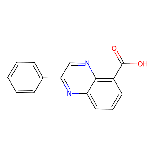 2-phenylquinoxaline-5-carboxylic Acid structure