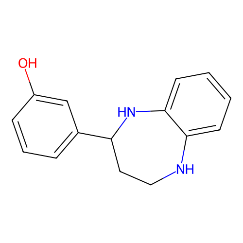 3-(2,3,4,5-Tetrahydro-1H-benzo[B][1,4]diazepin-2-YL)-phenol structure