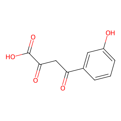 4-(3-羟基苯基)-2,4-二氧代丁酸 structure