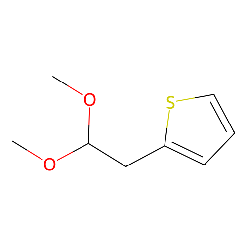 Thiophene, 2-(2,2-dimethoxyethyl)- structure