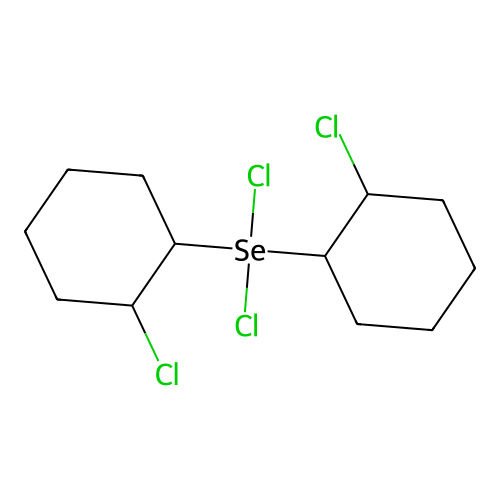 Selenium, dichlorobis(2-chlorocyclohexyl)- structure