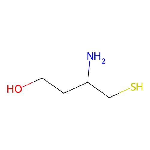 3-Amino-4-sulfanylbutan-1-ol structure