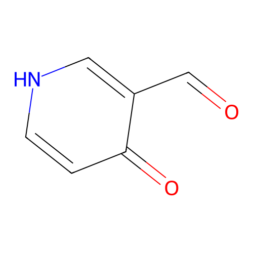 4-Hydroxynicotinaldehyde structure