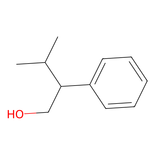 3-Methyl-2-phenylbutan-1-ol structure